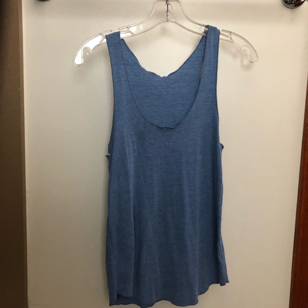 Blue tank top